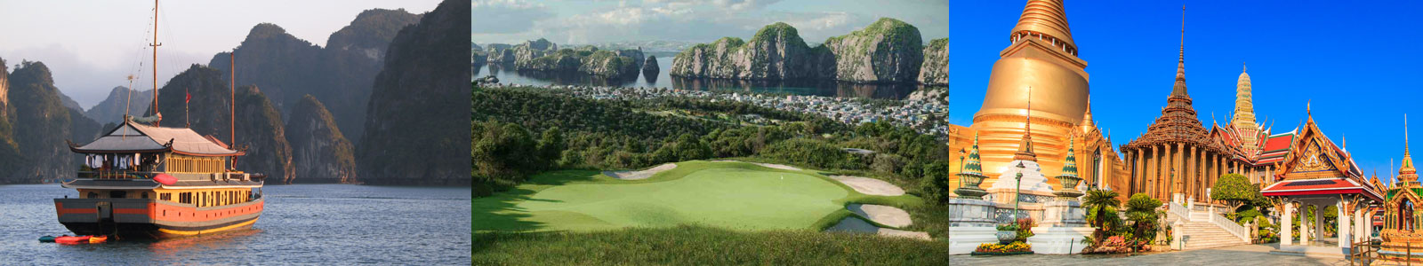 Southeast Asia Golf Cruise and Golf Vacations 